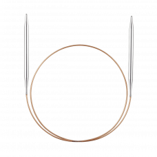 Спицы круговые с удлиненным кончиком, №3,5, 80 см
