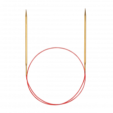 Спицы, круговые, с удлиненным кончиком, №4, 100 см