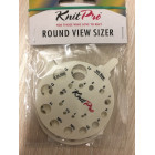 Линейка круглая для определения номера спиц, KnitPro